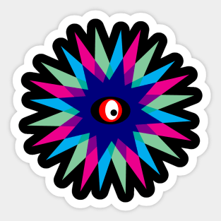 my eye in the stars Sticker